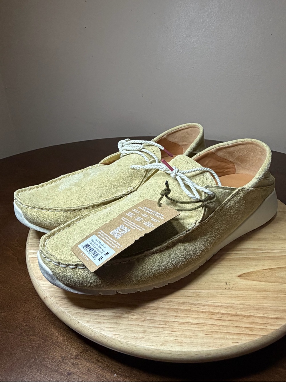 Olukai Men’s Ka’a Driver loafer suede shoes